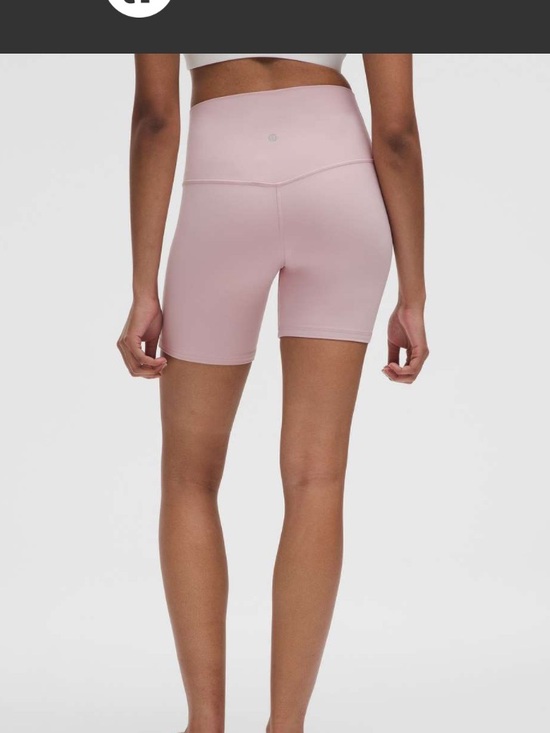lululemon athletica Pants - Lululemon🍋Align High-Rise 6" Short - Pink Haze Size 6 NWT